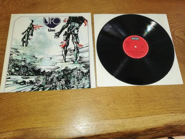 UFO Live 1972 Decca SLK 16769-P/6.21454 Deutsche Pressung VG-/VG+